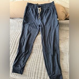 Vuori Performance Jogger, blue, size Small